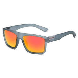 D918 Classic Polarized Sunglasses Men Women Driving Square Frame Fishing Travel Sun Glasses Male Goggles Sports UV400 Eyewear