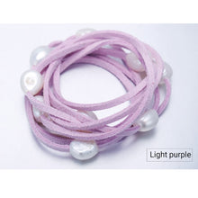 Carica l'immagine nel visualizzatore di Gallery, 2018 Trendy 9-10mm Baroque Pearl Bracelet DIY Bracelet Christmas gift For Lady