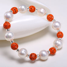 Load image into Gallery viewer, Pearl Bracelet Candy Bracelet 11-12mm Mixed Color Natural Pearl Bracelet Jewelry Gift For Women