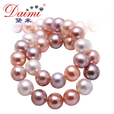 DAIMI100% Natural Pearl Necklace Cultured Colorful Jewelry For Women Choker [BALLERINA]