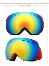 Load image into Gallery viewer, DAISYER Cross-border foreign trade style adult ski goggles large spherical glasses card myopia glasses double anti - fog