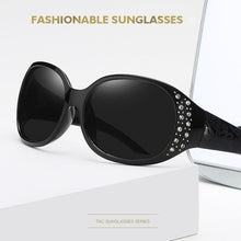 Load image into Gallery viewer, Polarized Sunglasses Women Lady Elegant Rhinestone Sunglasses Travel Sun Glasses Female Driving Eyewear Oculos De Sol