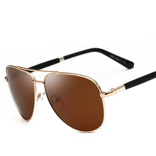 Load image into Gallery viewer, DANKEYISI Vintage Male Sunglasses Men Polarized Pilot Metal Frame Hd Sunglasses Glasses Drving Sunglasses Eyewear Free Bag