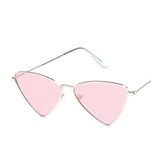 Load image into Gallery viewer, DCM Metal Triangle Sunglasses Women Brand Designer Retro Ocean Lens Ladies Sun Glasses UV400 Gafas De Sol Mujer