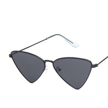 Load image into Gallery viewer, DCM Metal Triangle Sunglasses Women Brand Designer Retro Ocean Lens Ladies Sun Glasses UV400 Gafas De Sol Mujer
