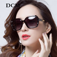 Load image into Gallery viewer, DCM Oversized Square Sunglasses Women Summer Gradient Big Style Classic Sun Sun glasses UV400