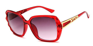 DCM Oversized Square Sunglasses Women Summer Gradient Big Style Classic Sun Sun glasses UV400