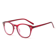 Load image into Gallery viewer, Women Glasses Frame Ladies Eyeglasses Frame Vintage Round Clear Lens Glasses Optical Spectacle Frame