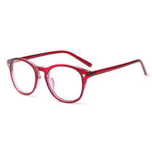 Women Glasses Frame Ladies Eyeglasses Frame Vintage Round Clear Lens Glasses Optical Spectacle Frame