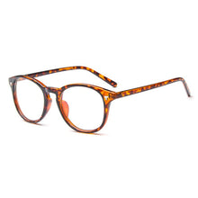 Load image into Gallery viewer, Women Glasses Frame Ladies Eyeglasses Frame Vintage Round Clear Lens Glasses Optical Spectacle Frame