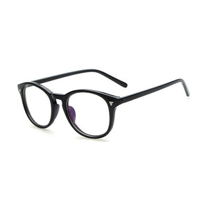 Women Glasses Frame Ladies Eyeglasses Frame Vintage Round Clear Lens Glasses Optical Spectacle Frame