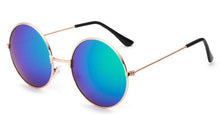 Carica l&#39;immagine nel visualizzatore di Gallery, DCM Round Sunglasses Women Retro Gold Silver Black Frame Unisex Eyewear Female Male Sun Glasses  Oculos Gafas