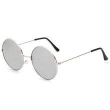 Carica l&#39;immagine nel visualizzatore di Gallery, DCM Round Sunglasses Women Retro Gold Silver Black Frame Unisex Eyewear Female Male Sun Glasses  Oculos Gafas