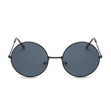 Carica l&#39;immagine nel visualizzatore di Gallery, DCM Round Sunglasses Women Retro Gold Silver Black Frame Unisex Eyewear Female Male Sun Glasses  Oculos Gafas
