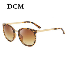 Load image into Gallery viewer, DCM Round Sunglasses Women Vintage Gradient UV400 Sunglass Female Brand Designer Sun Glasses Female Oculos UV400
