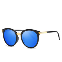 Carica l'immagine nel visualizzatore di Gallery, DCM occhiali da sole vintage rotondi donna uomo moda occhiali da sole a specchio tonalità femminili occhiali retrò Oculos De Sol UV400 