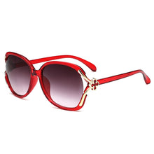 Load image into Gallery viewer, DCM Vintage Sunglasses Women Brand Designer Oval Big Frame Sun Glasses Lunette De Soleil UV400