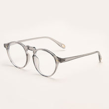 Carica l&#39;immagine nel visualizzatore di Gallery, DDDLONG Round Anti Blue Light Glasses Prescription Eyeglasses Frame For Men Women Optical Eyewear D36