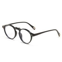 Carica l&#39;immagine nel visualizzatore di Gallery, DDDLONG Round Anti Blue Light Glasses Prescription Eyeglasses Frame For Men Women Optical Eyewear D36