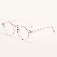 Carica l&#39;immagine nel visualizzatore di Gallery, DDDLONG Round Anti Blue Light Glasses Prescription Eyeglasses Frame For Men Women Optical Eyewear D36