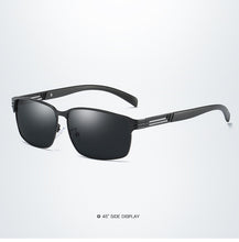 Load image into Gallery viewer, DEARMILIU 2023 Men&#39;s Square Polarized Sunglasses Alloy Colorful Film Dustproof Driving Glasses Series men sunglasses 124