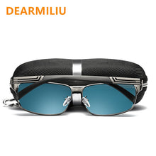Load image into Gallery viewer, DEARMILIU 2023 Men&#39;s Square Polarized Sunglasses Alloy Colorful Film Dustproof Driving Glasses Series men sunglasses 124