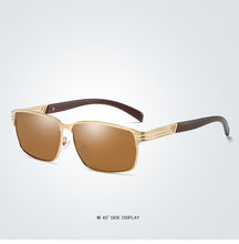 Load image into Gallery viewer, DEARMILIU 2023 Men&#39;s Square Polarized Sunglasses Alloy Colorful Film Dustproof Driving Glasses Series men sunglasses 124