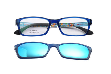DEDING Glasses With Magnetic Clip On Sunglasses Myopia Driving Glasses Polarized Sunglasses Clip On Dual Purpose DD1416
