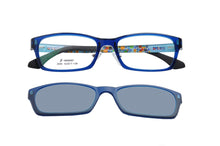 Load image into Gallery viewer, DEDING Glasses With Magnetic Clip On Sunglasses Myopia Driving Glasses Polarized Sunglasses Clip On Dual Purpose DD1416