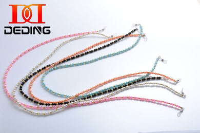 DEDING Sunglasses Lanyards Reading glasses Imitation pearls Cords Eyeglasses Chain  Spectacles Holders optical frames ropeDD1197