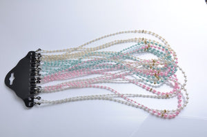 DEDING Sunglasses Lanyards Reading glasses Imitation pearls Cords Eyeglasses Chain  Spectacles Holders optical frames ropeDD1197