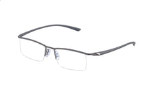 Carica l&#39;immagine nel visualizzatore di Gallery, DEDING Super Slim temple eyeglasse Mens half-rim Eye glasses Metal Optical Frame For Myopia lens Mens Prescription Frame DD1459