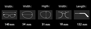 DEDING Super Slim temple eyeglasse Mens half-rim Eye glasses Metal Optical Frame For Myopia lens Mens Prescription Frame DD1459