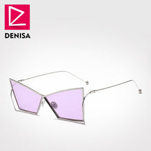 Load image into Gallery viewer, DENISA  2023 Vintage Butterfly Sunglasses Women Trendy Cat Eye Sun Glasses Girls UV400 lunette de soleil femme GZ1075
