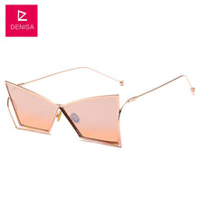 Load image into Gallery viewer, DENISA  2023 Vintage Butterfly Sunglasses Women Trendy Cat Eye Sun Glasses Girls UV400 lunette de soleil femme GZ1075
