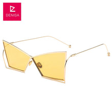 Load image into Gallery viewer, DENISA  2023 Vintage Butterfly Sunglasses Women Trendy Cat Eye Sun Glasses Girls UV400 lunette de soleil femme GZ1075