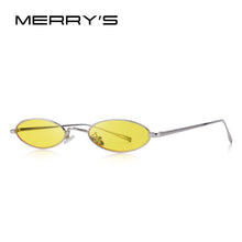 Load image into Gallery viewer, DESIGN Women Small Oval Sunglasses Red Lense UV400 Protection S6119