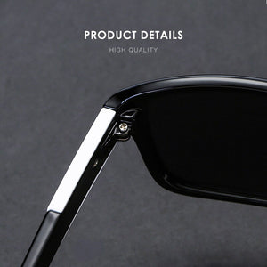 DIGUYAO Brand TR90 Men Sunglasses Polarized Rectangle Male Glasses Driving Sun Glasses Travel Fishing For Men Zonnebril With Box