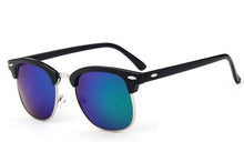 Load image into Gallery viewer, DJXFZLO 2023 Half Metal Sunglasses Men/Women Brand Designer Retro Rivet  Lens Sun Glasses Female Oculos