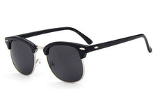 Load image into Gallery viewer, DJXFZLO 2023 Half Metal Sunglasses Men/Women Brand Designer Retro Rivet  Lens Sun Glasses Female Oculos