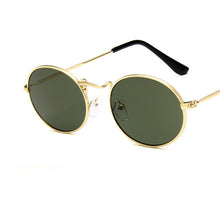 Load image into Gallery viewer, DJXFZLO 2023  Retro Small Metal Frame Steampunk Sunglasses Women Men Vintage Oval Sun Glasses Vintage Eyewear oculos