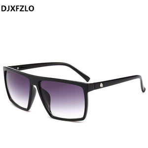 DJXFZLO 2023 Square Sunglasses Men Brand Designer Mirror Photochromic Oversized Sunglasses Male Sun glasses Man oculos de sol