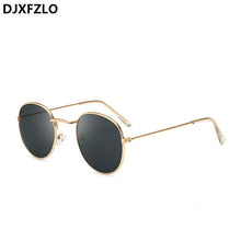 Load image into Gallery viewer, Luxury Sunglasses Women/Men Brand Designer Glasses Lady Oval Sun Glasses Small Metal Frame  Oculos De Sol Gafas