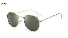 Load image into Gallery viewer, Luxury Sunglasses Women/Men Brand Designer Glasses Lady Oval Sun Glasses Small Metal Frame  Oculos De Sol Gafas