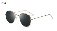 Load image into Gallery viewer, Luxury Sunglasses Women/Men Brand Designer Glasses Lady Oval Sun Glasses Small Metal Frame  Oculos De Sol Gafas