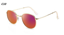 Load image into Gallery viewer, Luxury Sunglasses Women/Men Brand Designer Glasses Lady Oval Sun Glasses Small Metal Frame  Oculos De Sol Gafas