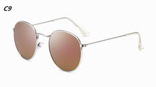 Load image into Gallery viewer, Luxury Sunglasses Women/Men Brand Designer Glasses Lady Oval Sun Glasses Small Metal Frame  Oculos De Sol Gafas