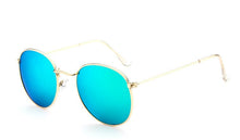 Load image into Gallery viewer, Retro oval sunglasses Women/Men  brand designer vintage small black Red Yellow  shades sun glasses Oculos De Sol