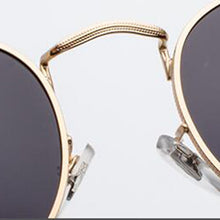 Load image into Gallery viewer, Retro oval sunglasses Women/Men  brand designer vintage small black Red Yellow  shades sun glasses Oculos De Sol