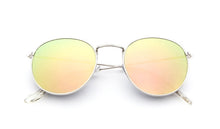 Load image into Gallery viewer, Retro oval sunglasses Women/Men  brand designer vintage small black Red Yellow  shades sun glasses Oculos De Sol